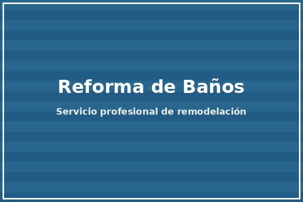 Reforma de baños en Madrid - Usa tu Cupo GNB