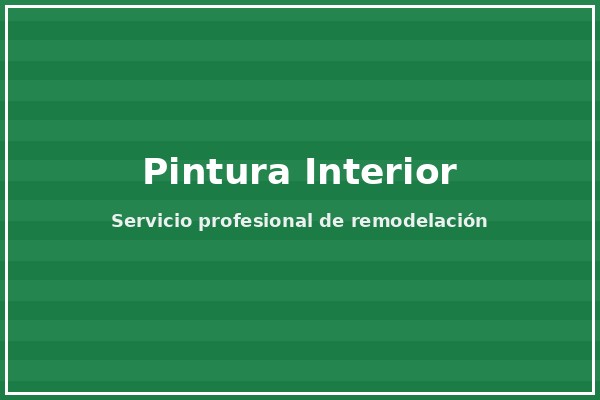 Pintura interior en Madrid - Usa tu Cupo GNB